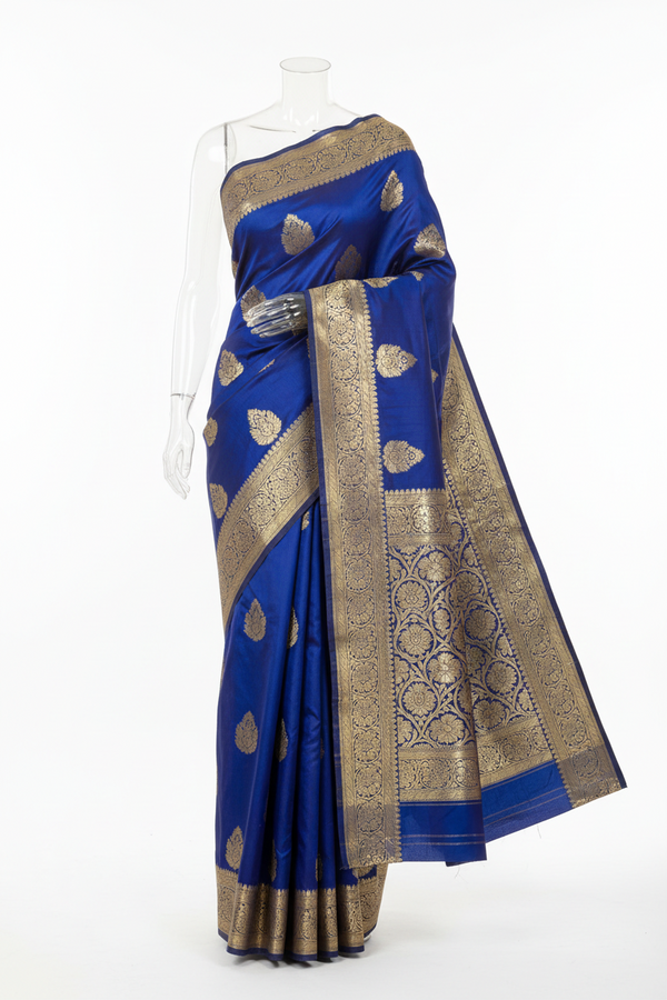 Neeli Banarasi Silk Saree